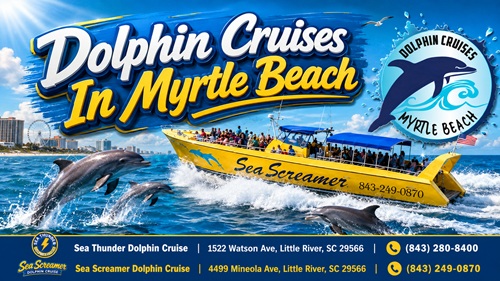 Dolphin Cruises In Myrtle Beach