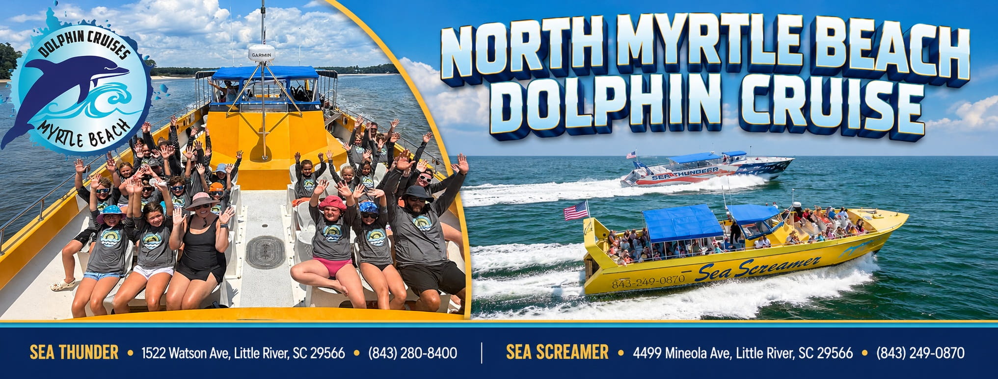 North Myrtle Beach Dolphin Cruise North Myrtle Beach Dolphin Cruise