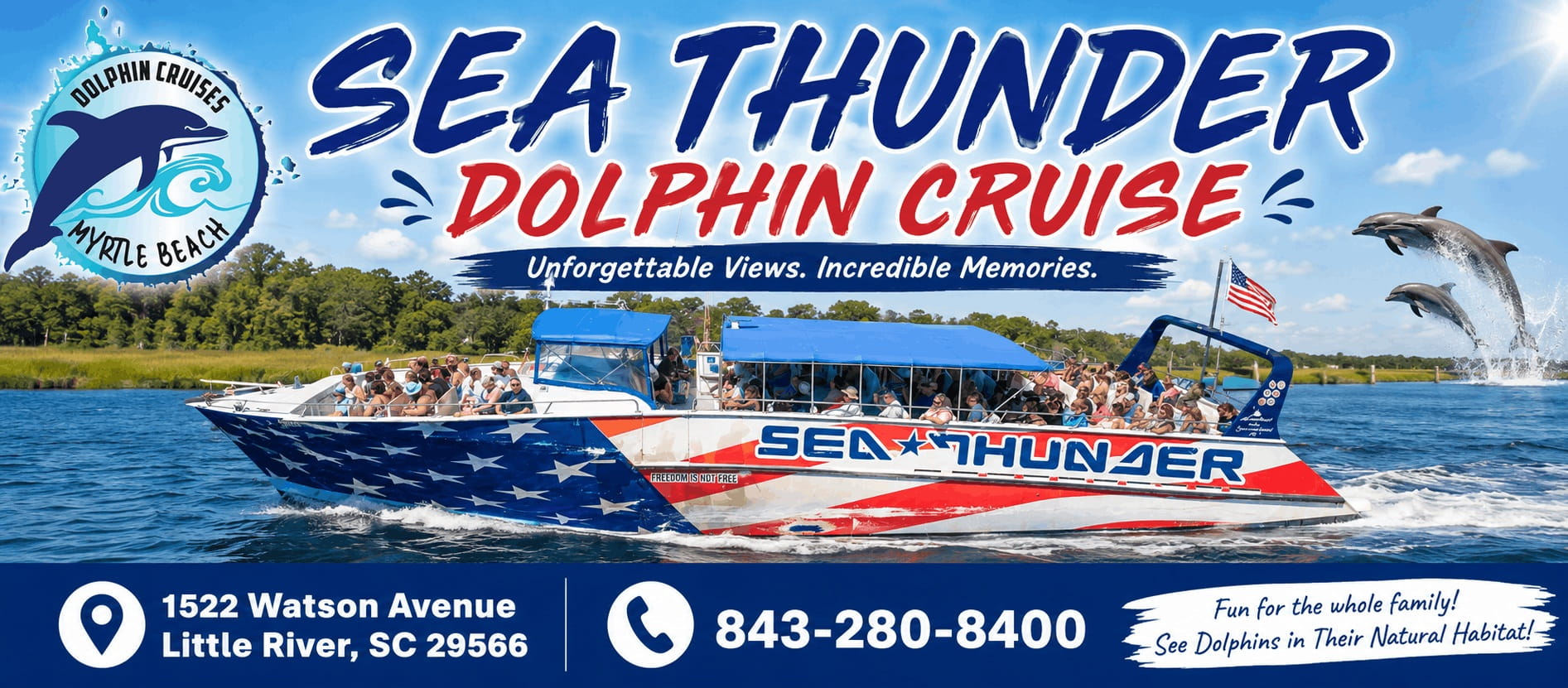 Sea Thunder Dolphin Cruise min