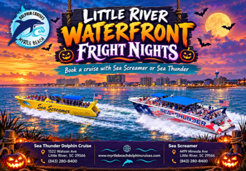 Little River Waterfront Fright Nights - Myrtle Beach Dolphin Cruises Little River Waterfront Fright Nights